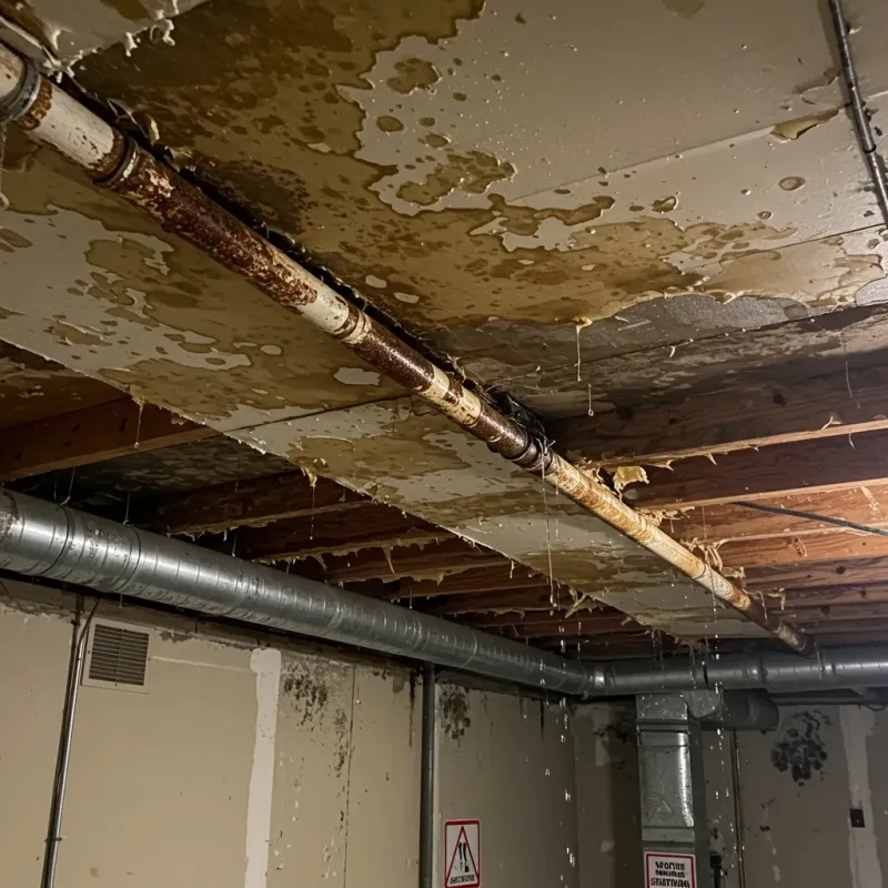 Ceiling Water Damage Repair in Mohall, ND